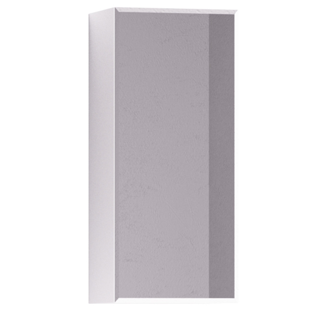Oferte la Dulap baie cu oglinda Badenmob, montaj suspendat, PAL lucios, alb, 30 x 21.6 x 68 cm