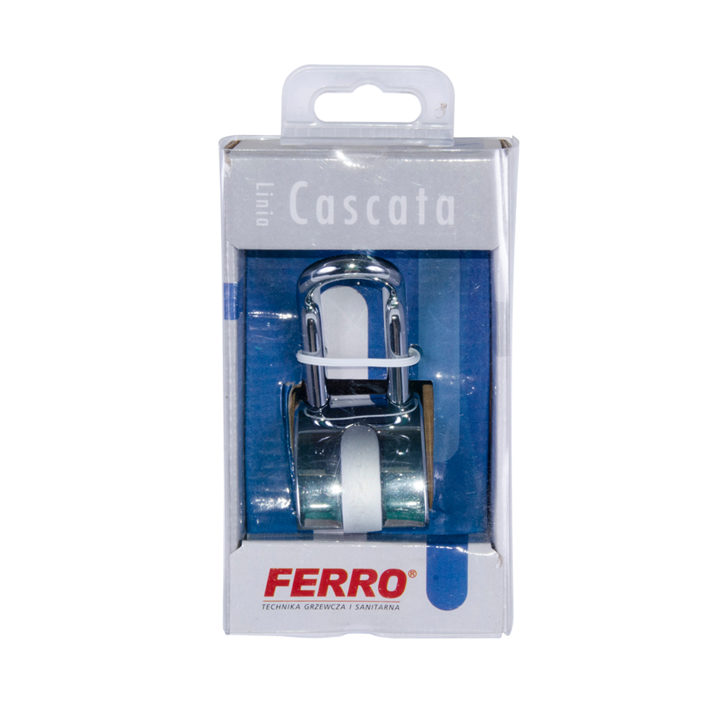 Oferte la Cuier simplu Ferro Cascata E05, crom, argintiu