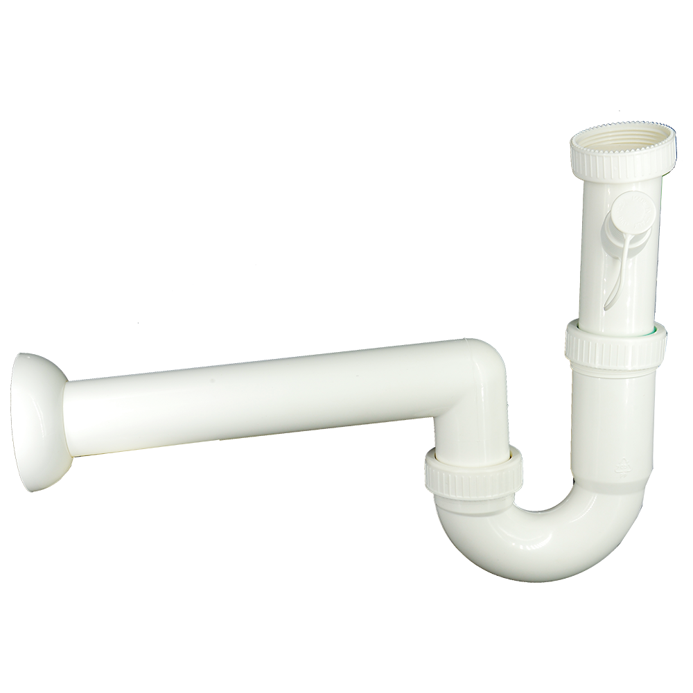Oferte la Sifon U pentru chiuvete Eurociere, cu racord masina spalat, alb, 40 mm x 1 1/2