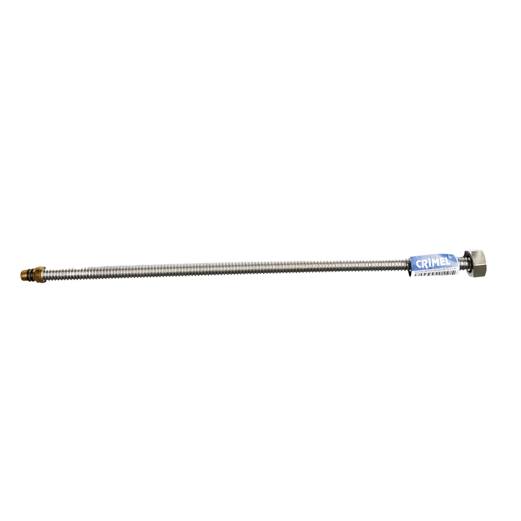 Oferte la Racord baterie Crimel, inox gofrat, argintiu, 1/4, 40 cm