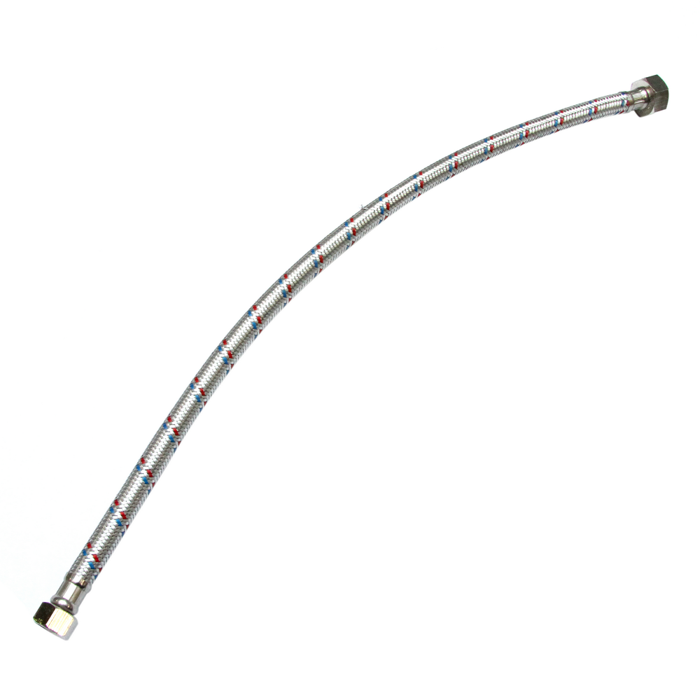 Oferte la Racord Crimel, otel inoxidabil, argintiu, flexibil, 1/2 x 3/8, 500 mm