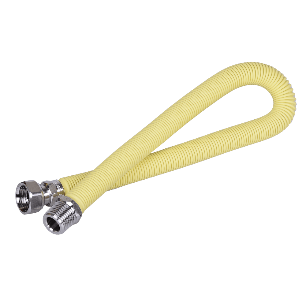 Oferte la Racord de gaz Italflexigas, MF, inox, galben, flexibil, extensibil, 1/2 inch, 50 – 100 cm