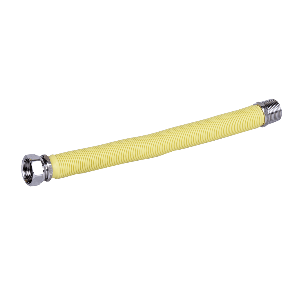 Oferte la Racord de gaz Italflexigas, MF, inox, galben, flexibil, extensibil, 3/4 inch, 30 – 60 cm