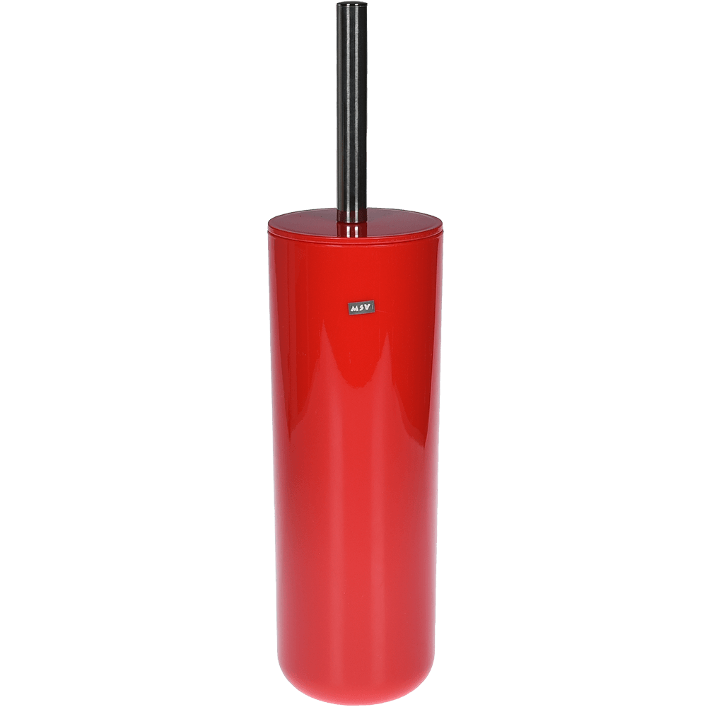 Oferte la Perie WC MSV Inagua, plastic, rosu, 9.3 x 35.5 cm