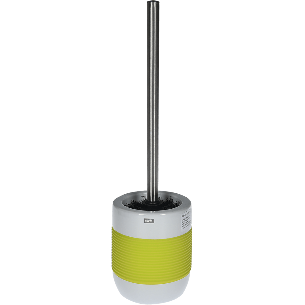 Oferte la Perie WC MSV Moorea, ceramica, alb-verde, 11.5 x 40 cm