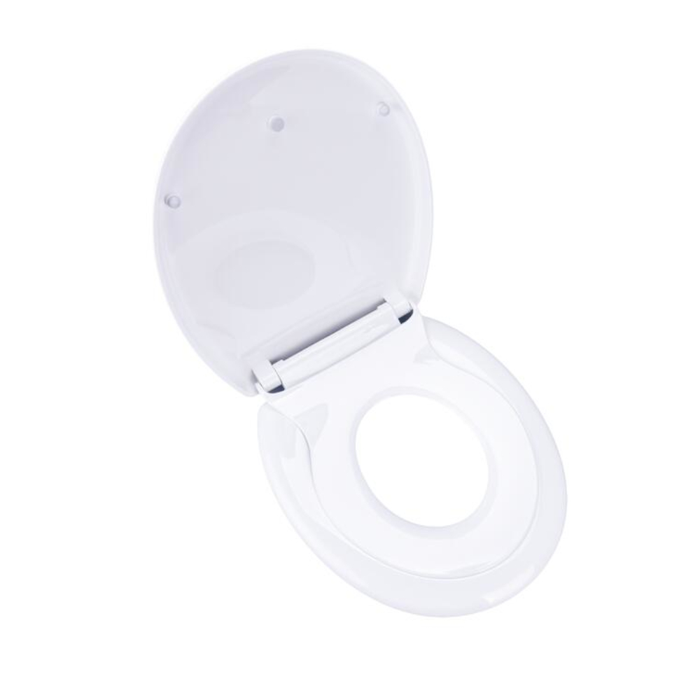 Oferte la Capac WC Wirquin cu reductie pentru copii soft-close, plastic, rotund, alb