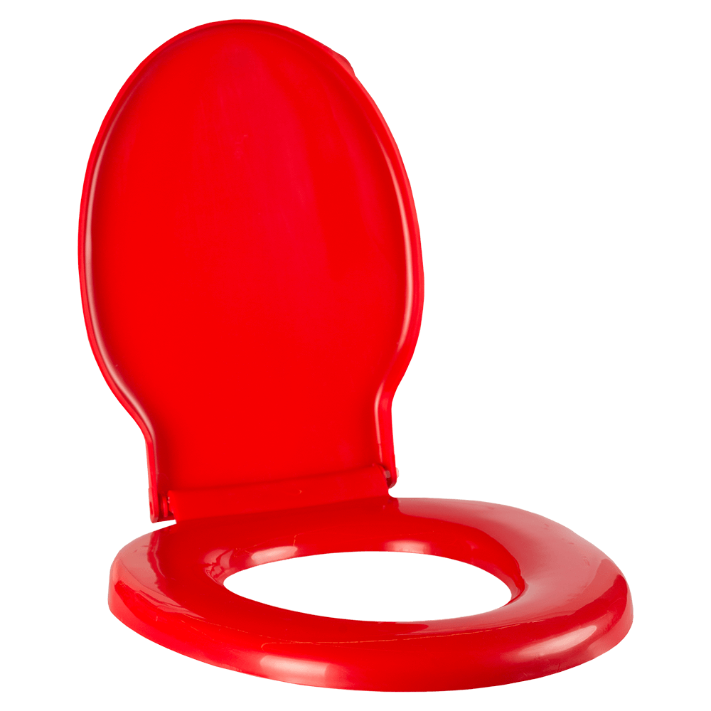 Oferte la Capac WC Romtatay Unic, polipropilena, rosu, 48x39x60 cm