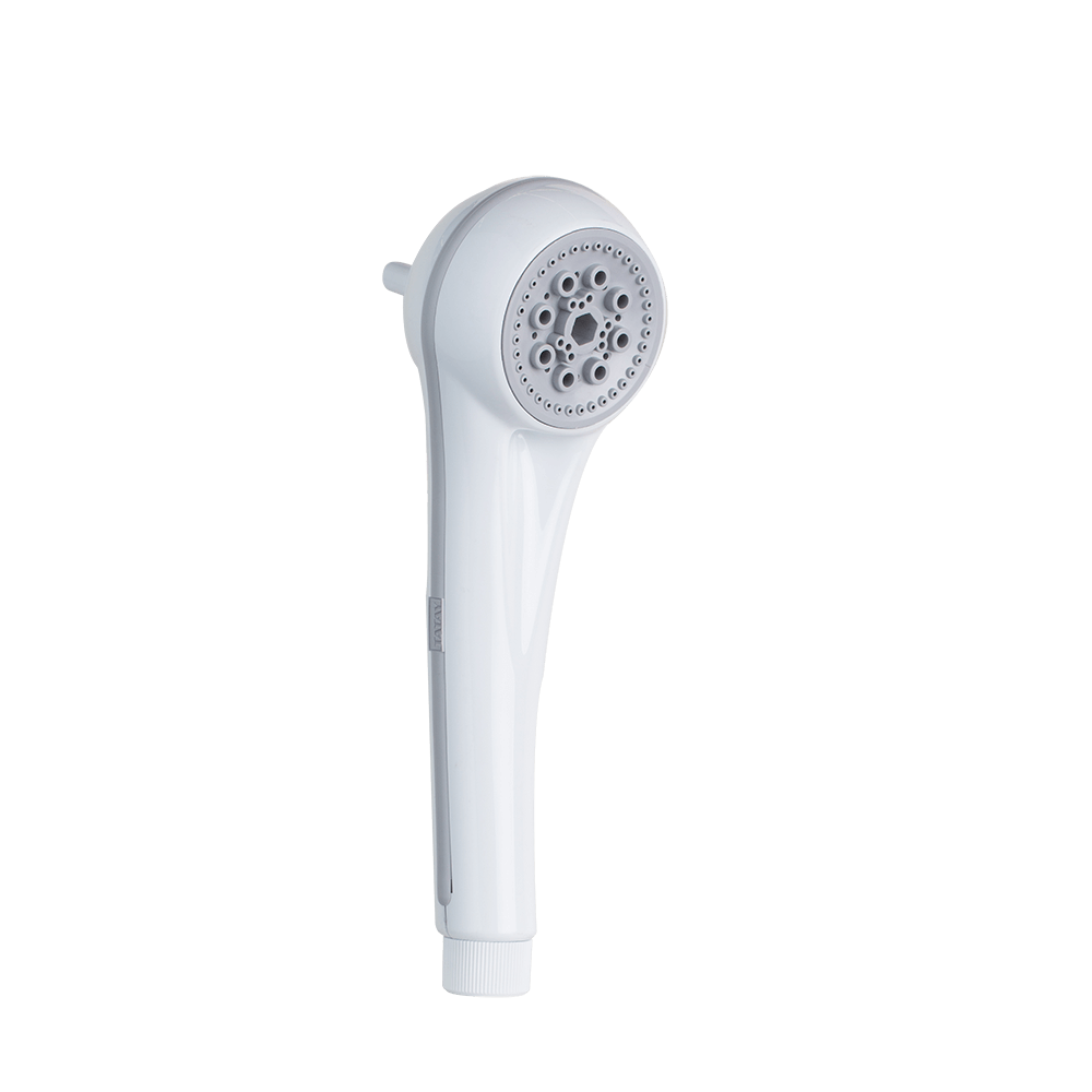 Oferte la Para de dus Fiord Tatay, plastic, alb-gri, 3 jeturi