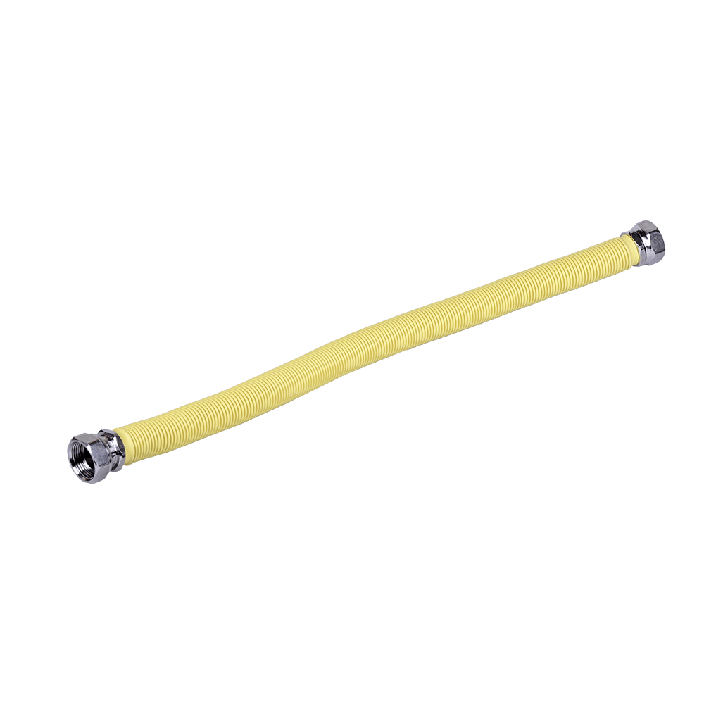 Oferte la Racord de gaz Italflexigas, FF, inox, galben, flexibil, extensibil, 3/4 inch, 50 – 100 cm