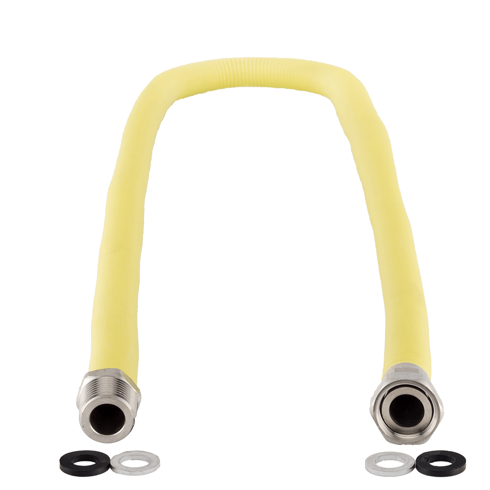 Oferte la Racord de gaz Italflexigas, MF, inox, galben, flexibil, extensibil, 1/2 inch, 100 – 200 cm