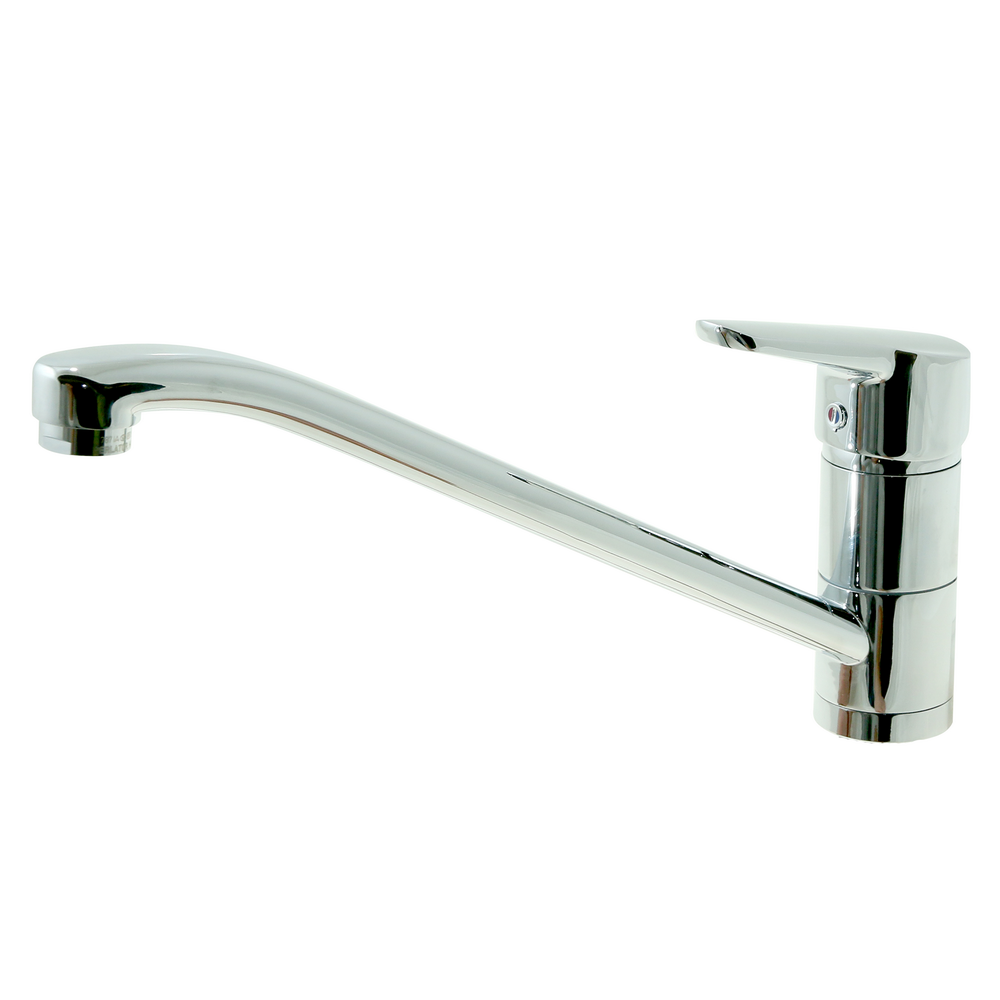Oferte la Baterie de bucatarie Kludi D-vise monocomanda, metal, cromat, 16 x 7,8 x 14 cm