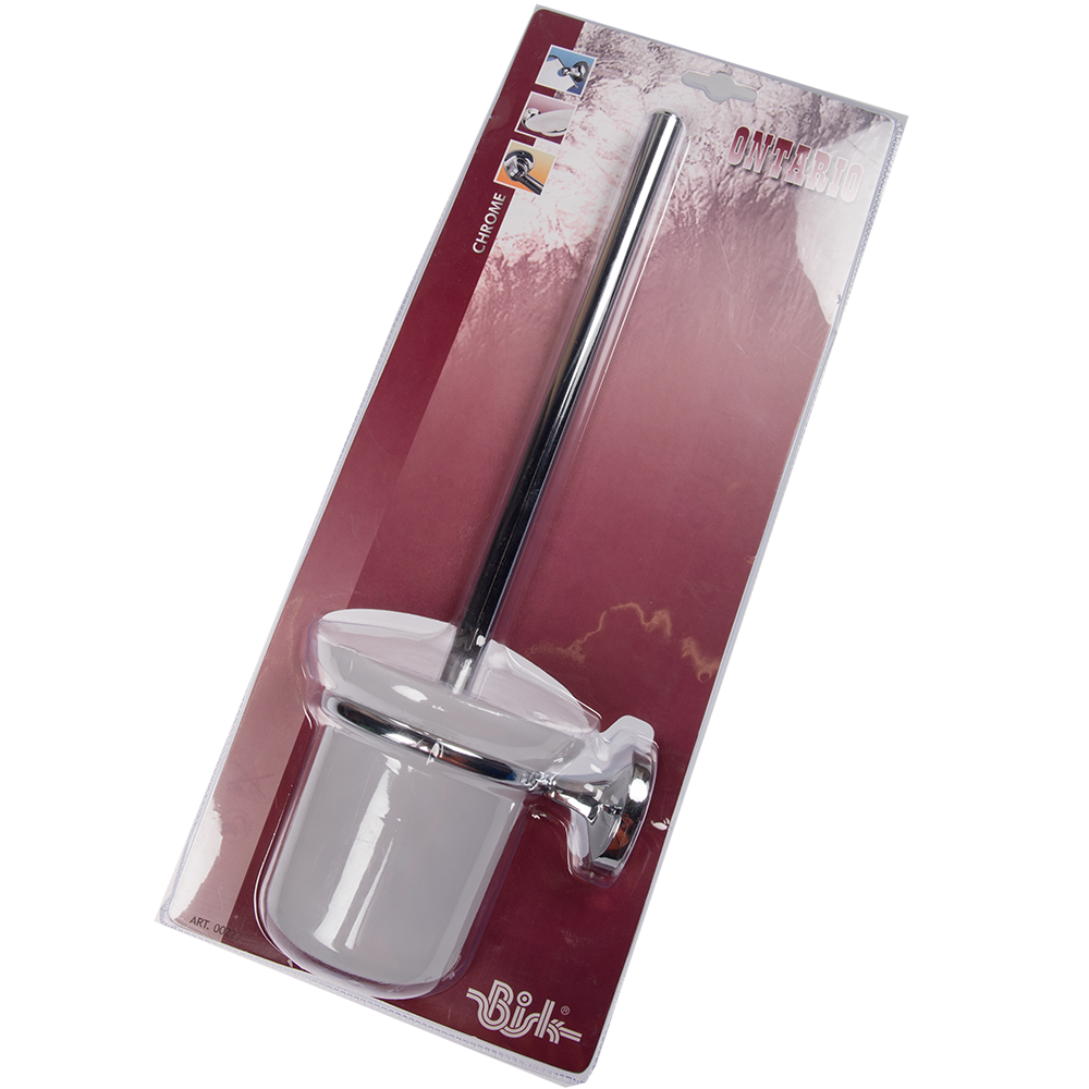 Oferte la Perie WC Bisk Ontario, zinc/aluminiu, crom, 10 x 14 x 35.5 cm