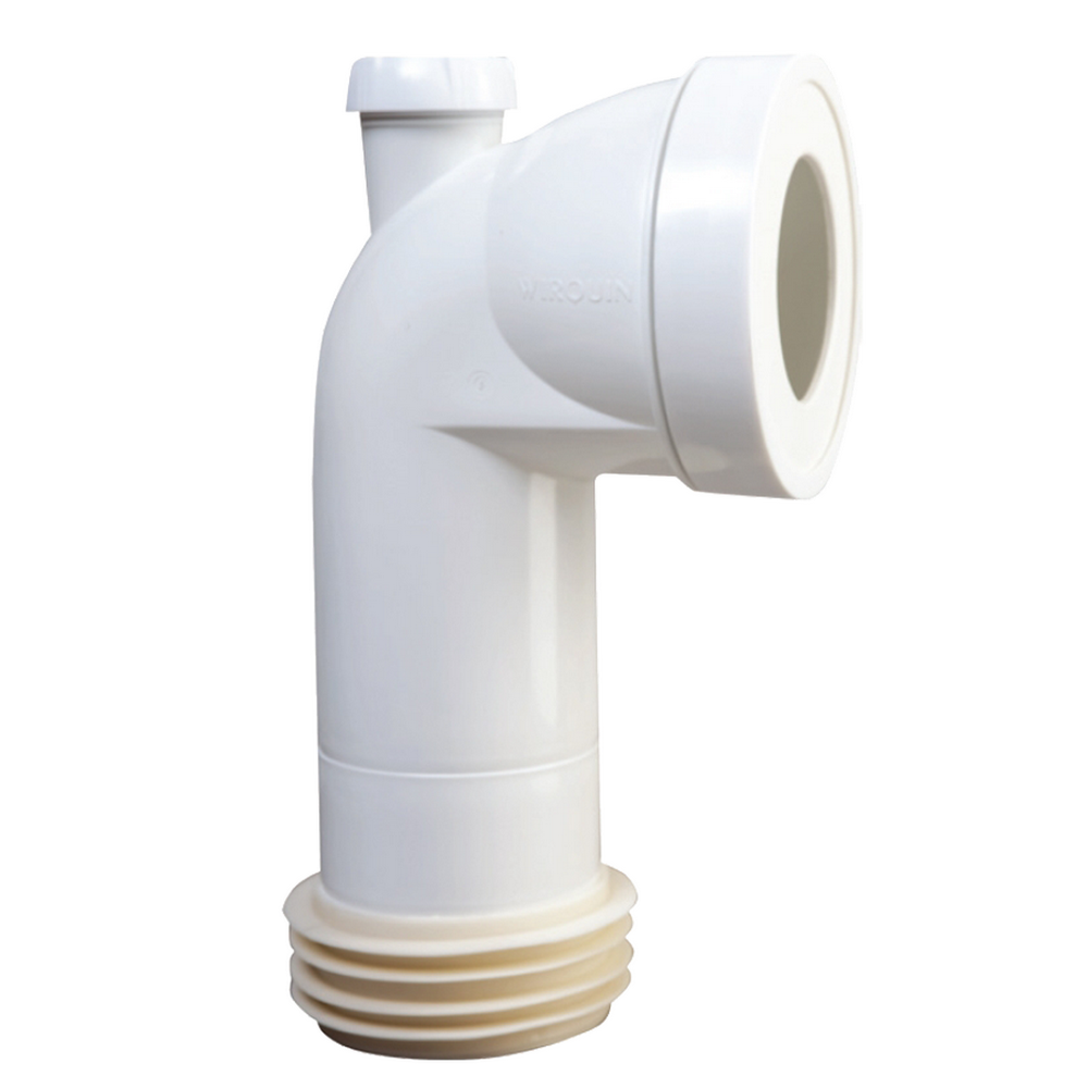 Oferte la Cot rigid cu manson pentru WC Wirquin, racordare suplimentara, polipropilena, alb, 30,5 cm