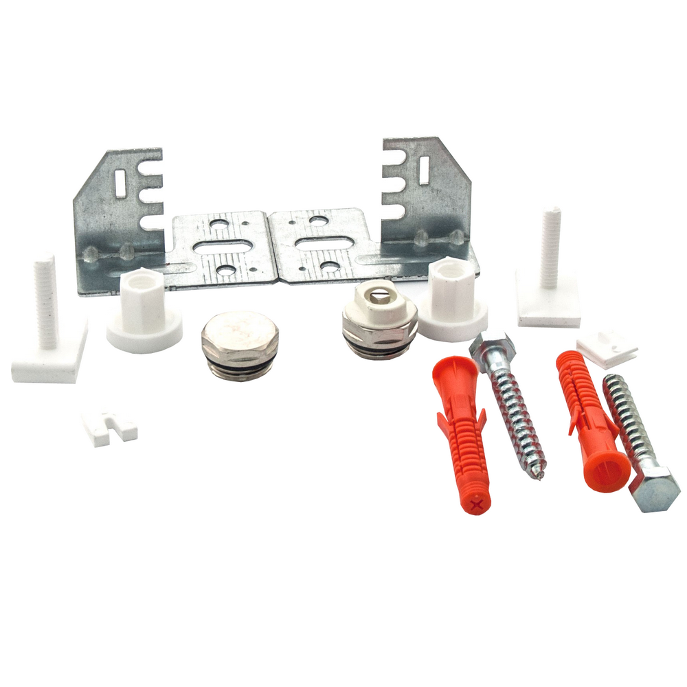 Oferte la Suport panou pentru radiatoare, tabla+plastic+inox, argintiu/auriu