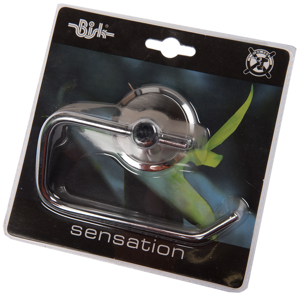 Oferte la Suport hartie igienica Bisk Sensation fara aparatoare, metal, 11 x 5 x 14 cm