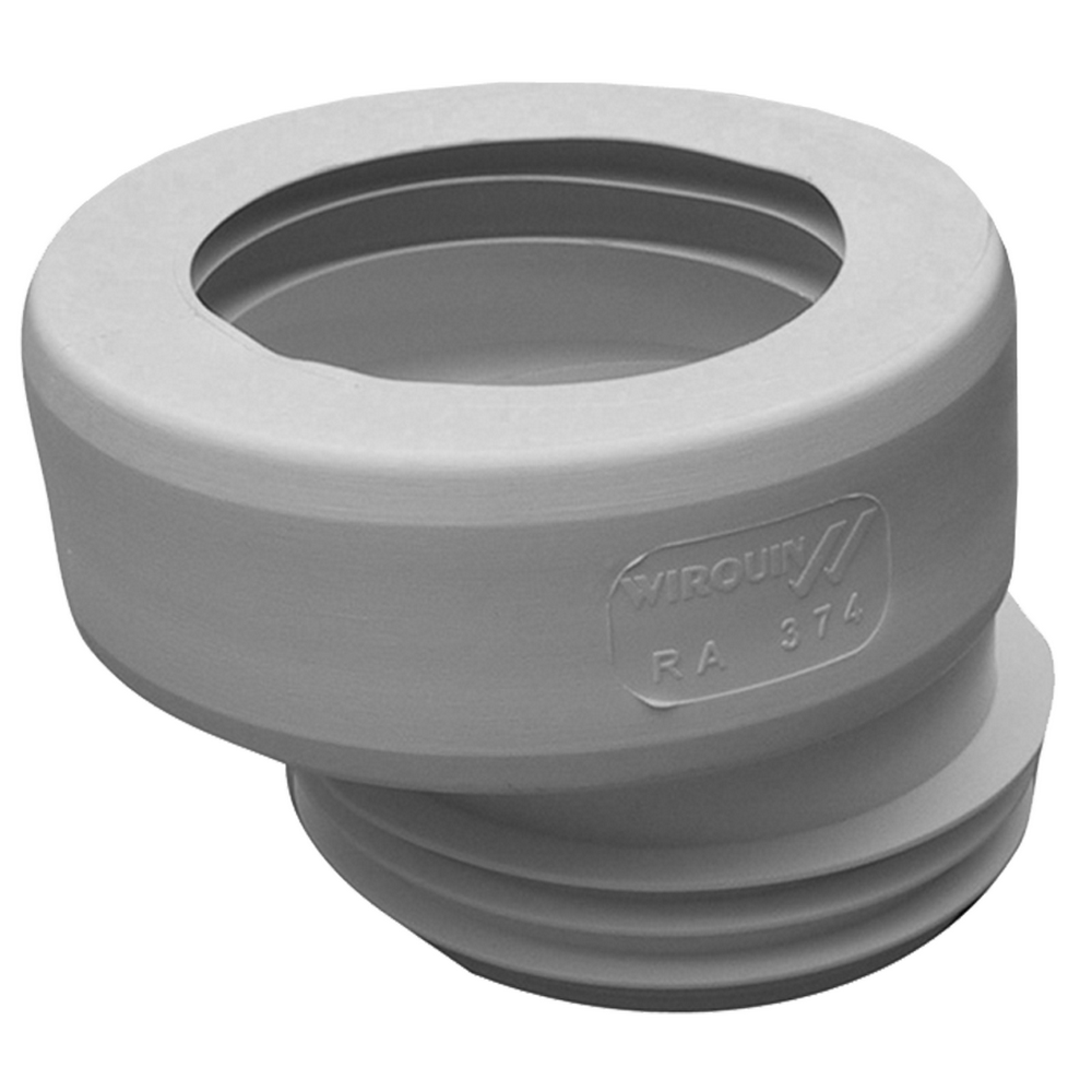 Oferte la Manson WC excentric Wirquin, rigid, gri, 9,5 cm