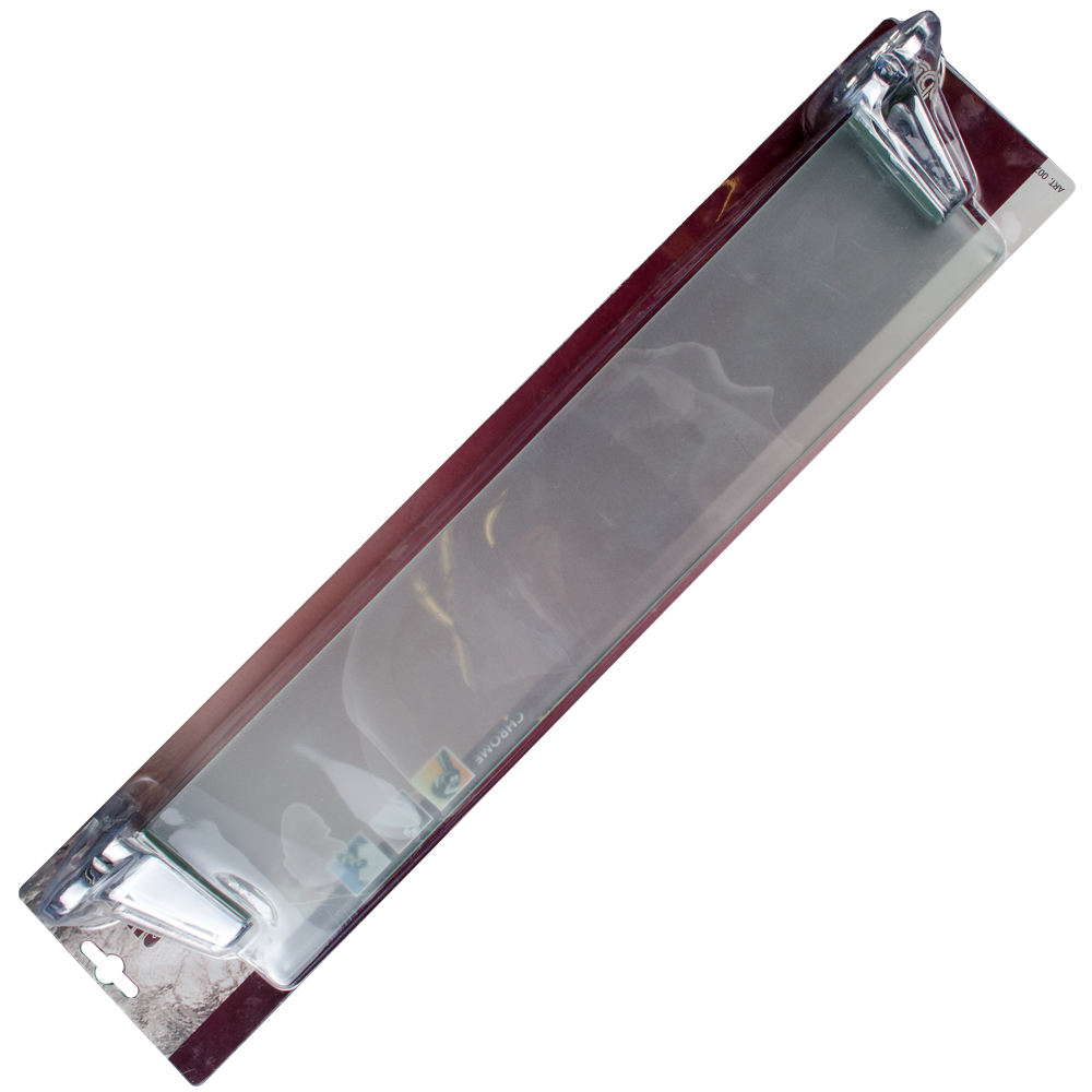 Oferte la Etajera oglinda baie Ontario Bisk, zinc/aluminiu, crom, 1 raft, 57 x 11 x 5.5 cm