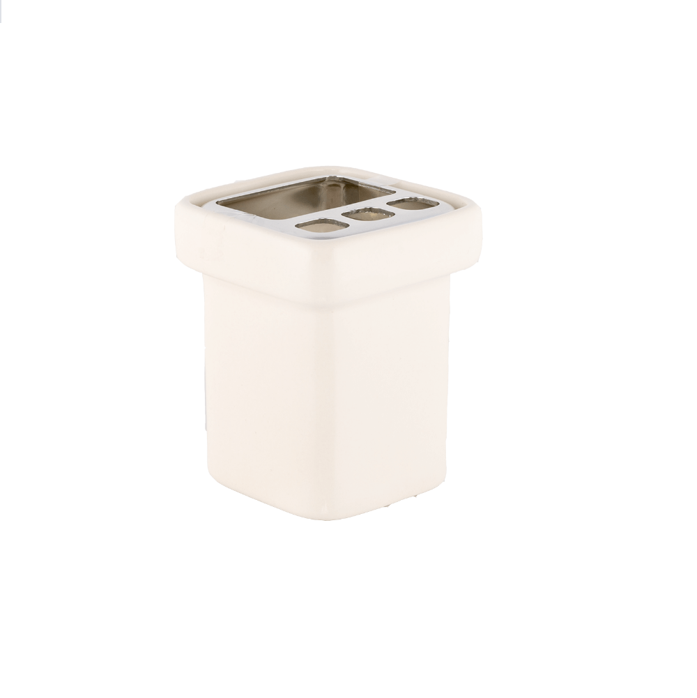 Oferte la Suport periute de dinti Romtatay Flat, ceramica, 9 x 10,5 x 10,5 cm
