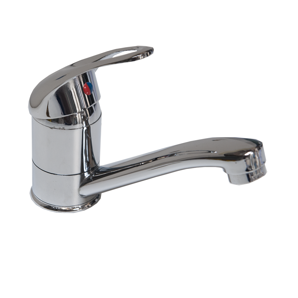 Oferte la Baterie pentru bucatarie Sanitec SN 0001, monocomanda, zinc, 18 cm
