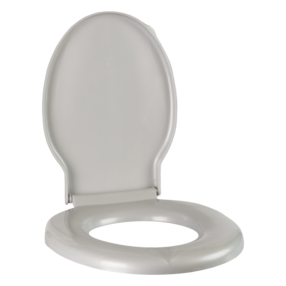 Oferte la Capac WC Romtatay Unic, polipropilena, gri metalizat, 48x39x60 cm