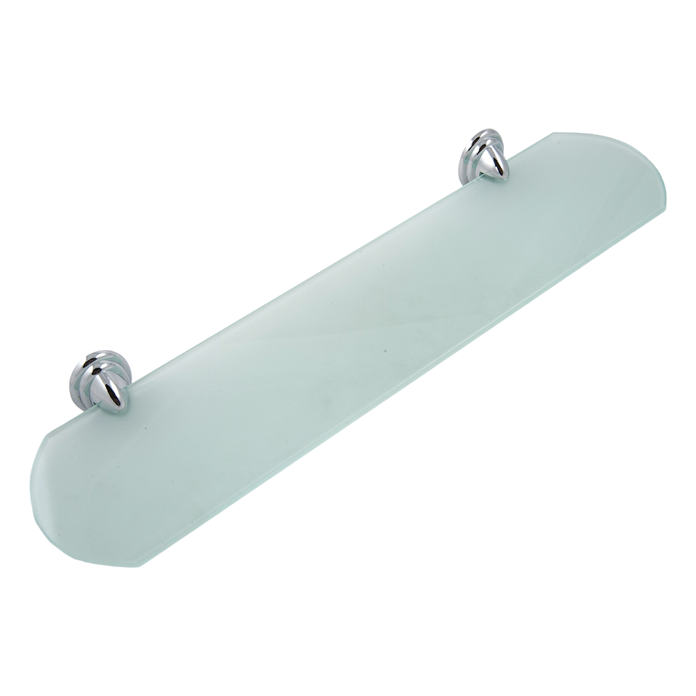 Oferte la Etajera baie, sticla mata, 1 raft, 52 x 17 x 5 cm