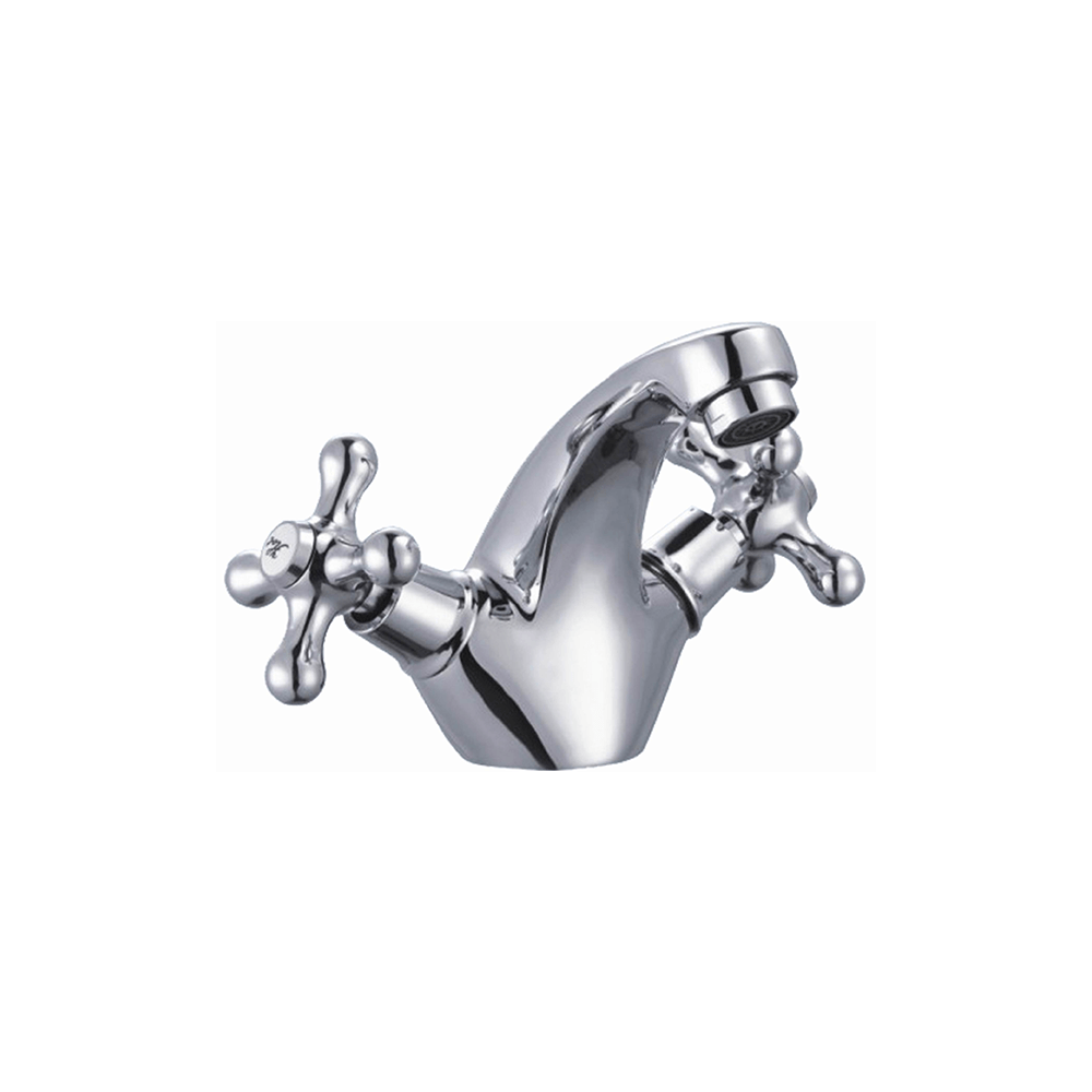 Oferte la Baterie pentru lavoar Reecomer Frau, alama sanitara, cartus 180 grade, cromat