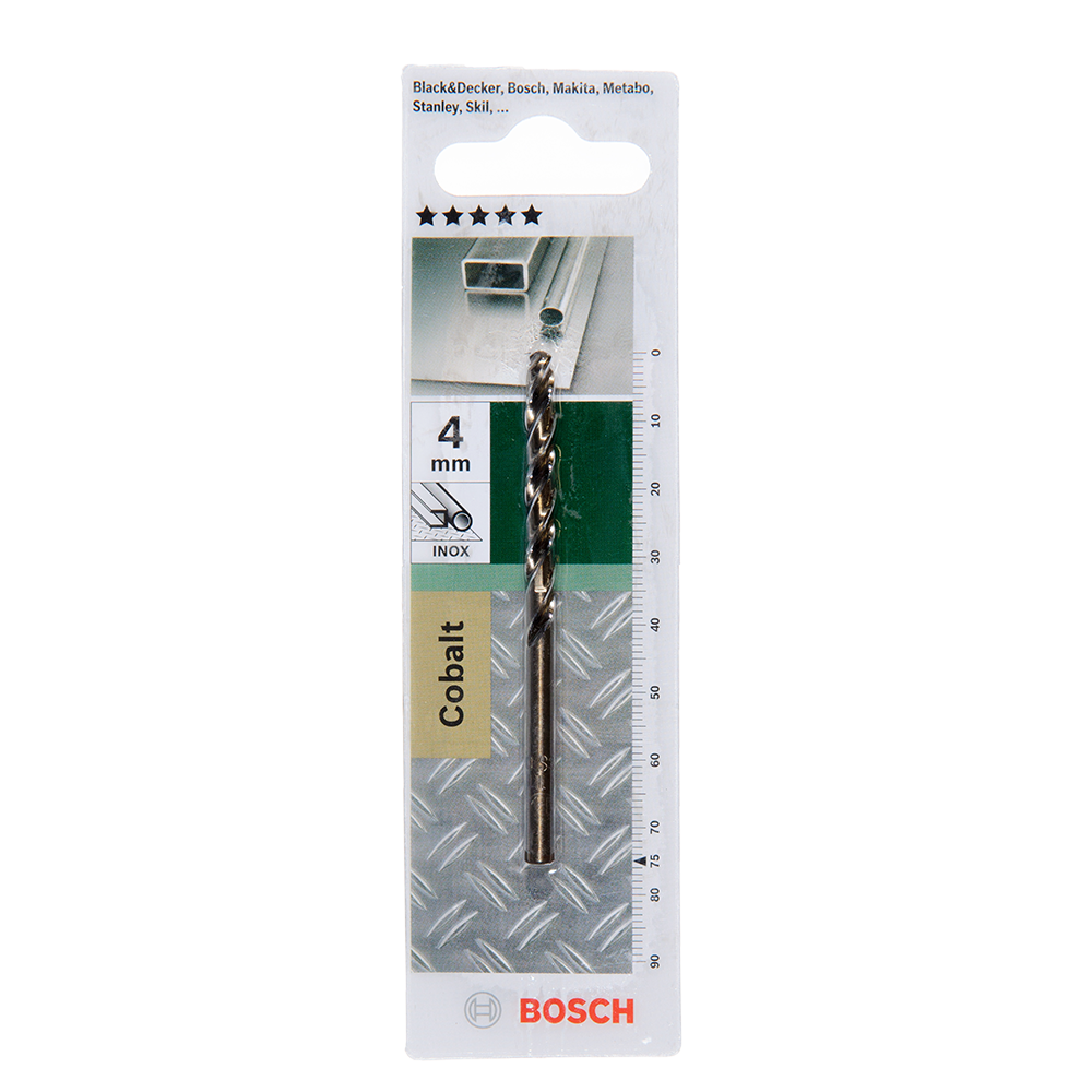 Oferte la Burghiu Bosch HSS-Co DIN 338, mandrina standard, pentru metal, 4 mm 