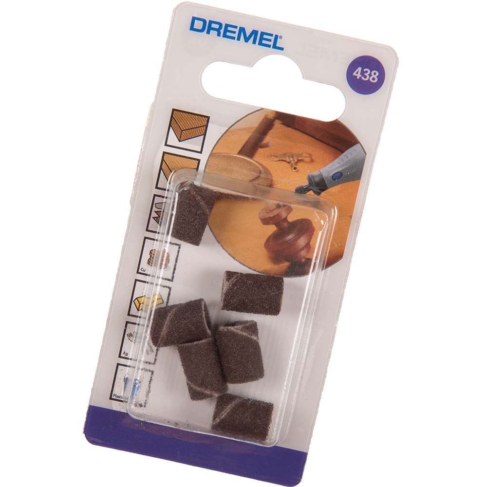 Oferte la Banda de slefuit Dremel 438, granulatie 120, 6,4 mm