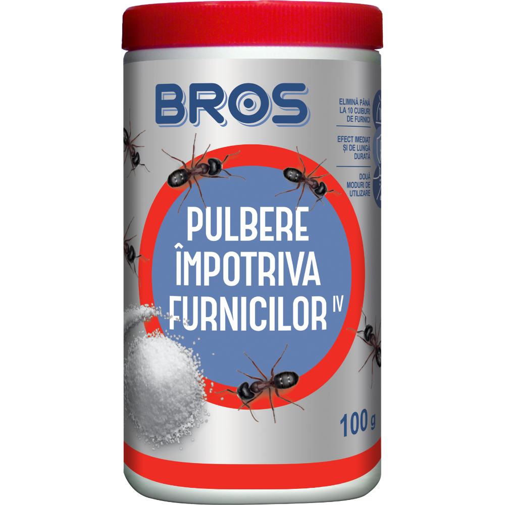 Oferte la Bros Pulbere furnici interior si exterior, 100 grame