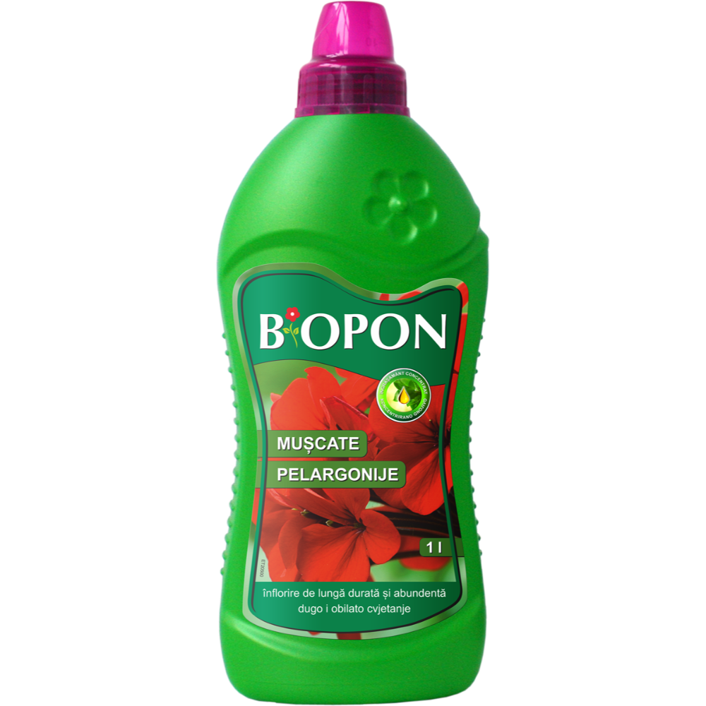 Oferte la Ingrasamant Biopon pentru pelargonii (include muscata 422), 0.5 l