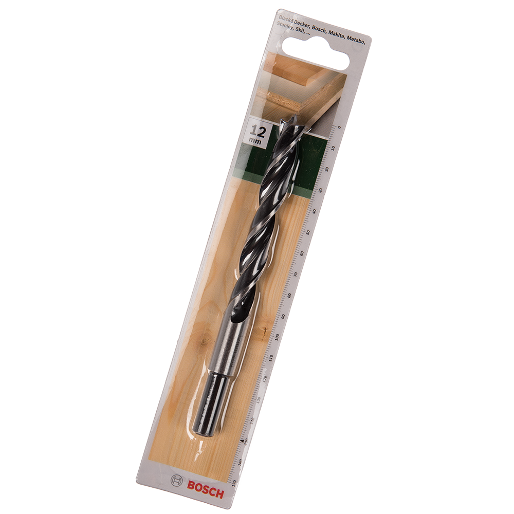 Oferte la Burghiu elicoidal Bosch, mandrina standard, pentru lemn, 12 mm
