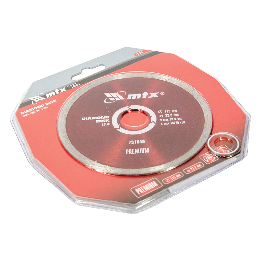 Oferte la Disc diamantat pentru taiere umeda MTX PREMIUM, 115 x 22,2 mm