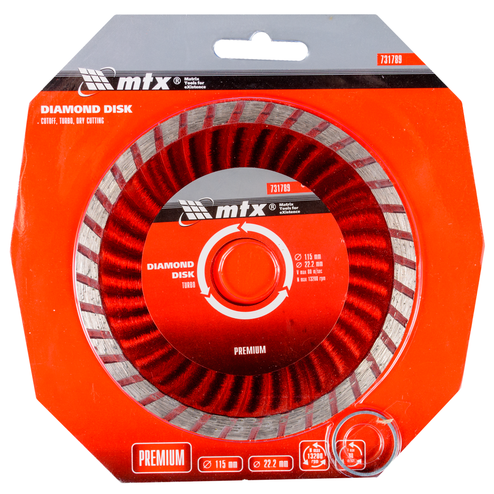 Oferte la Disc diamantat debitare beton MTX Premium, 115 x 22.2 mm