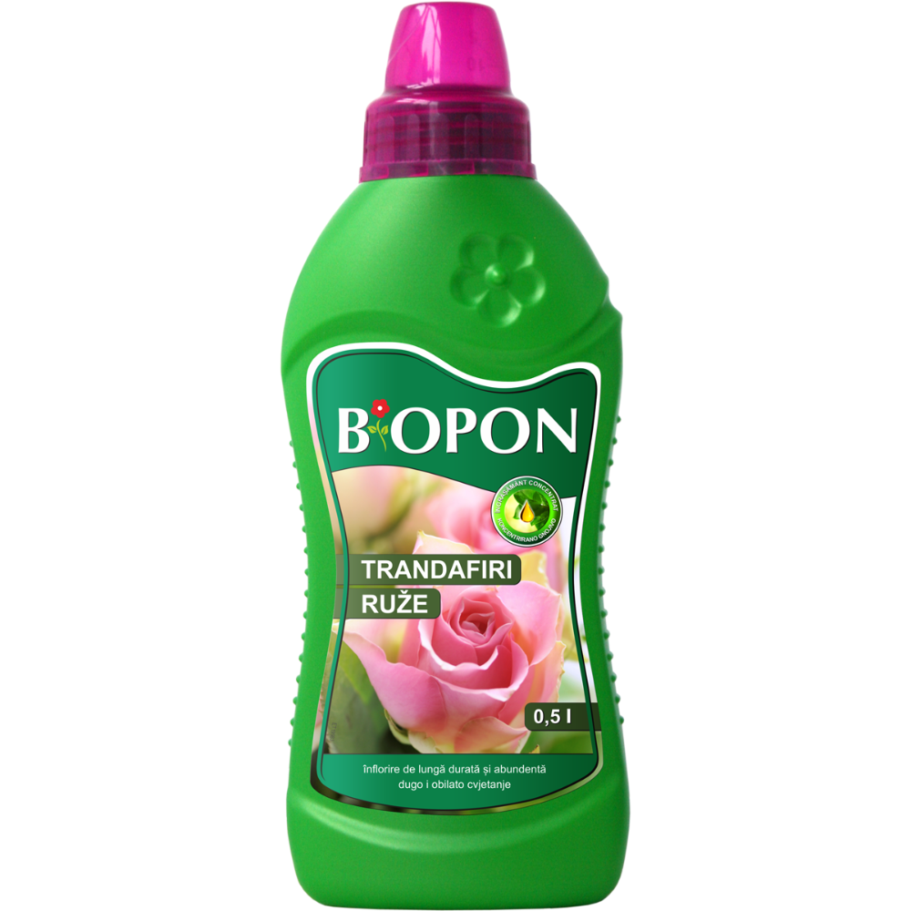 Oferte la Ingrasamant Biopon, pentru trandafiri, 0,5 l
