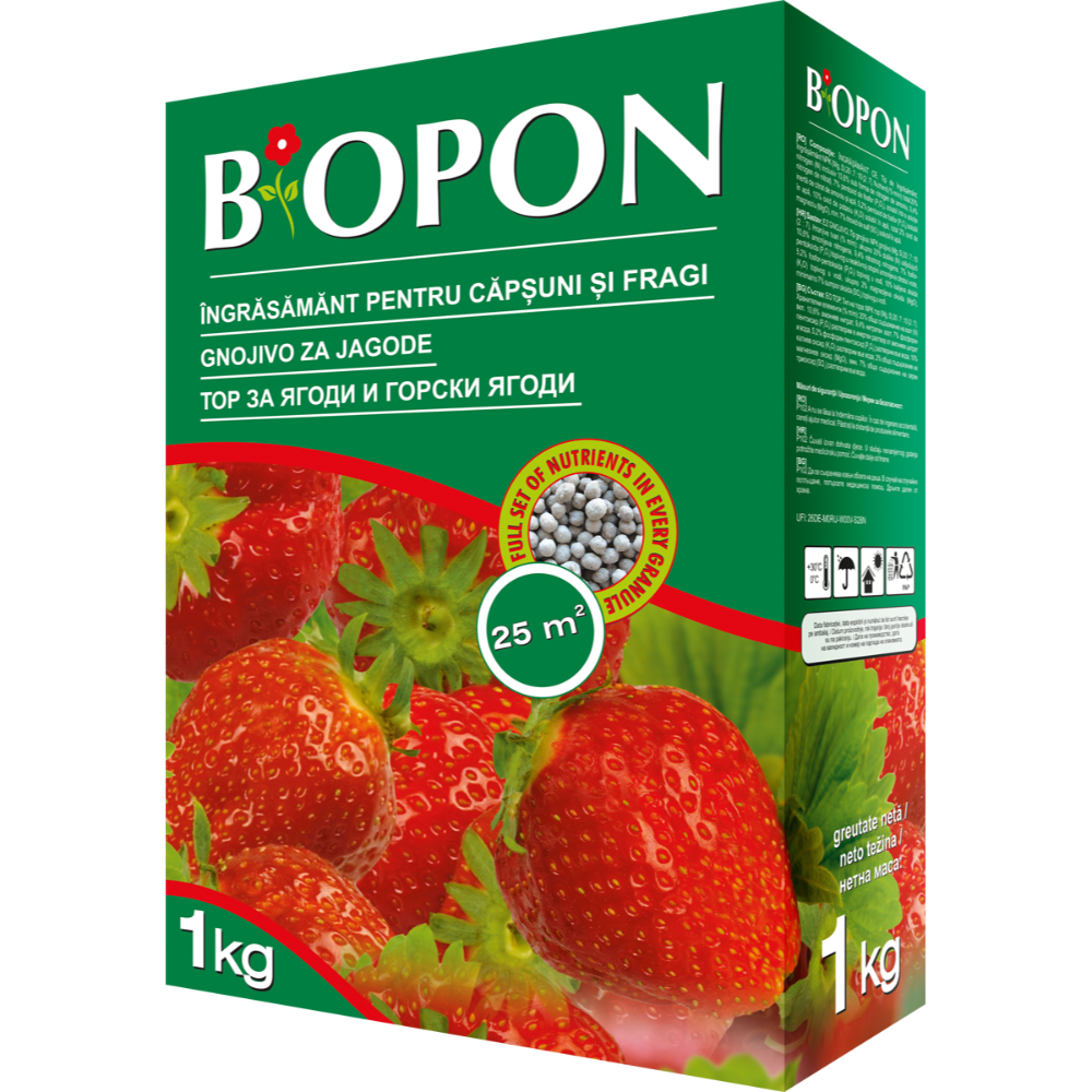 Oferte la Ingrasamant Biopon pentru capsuni si fragi, 1 kg