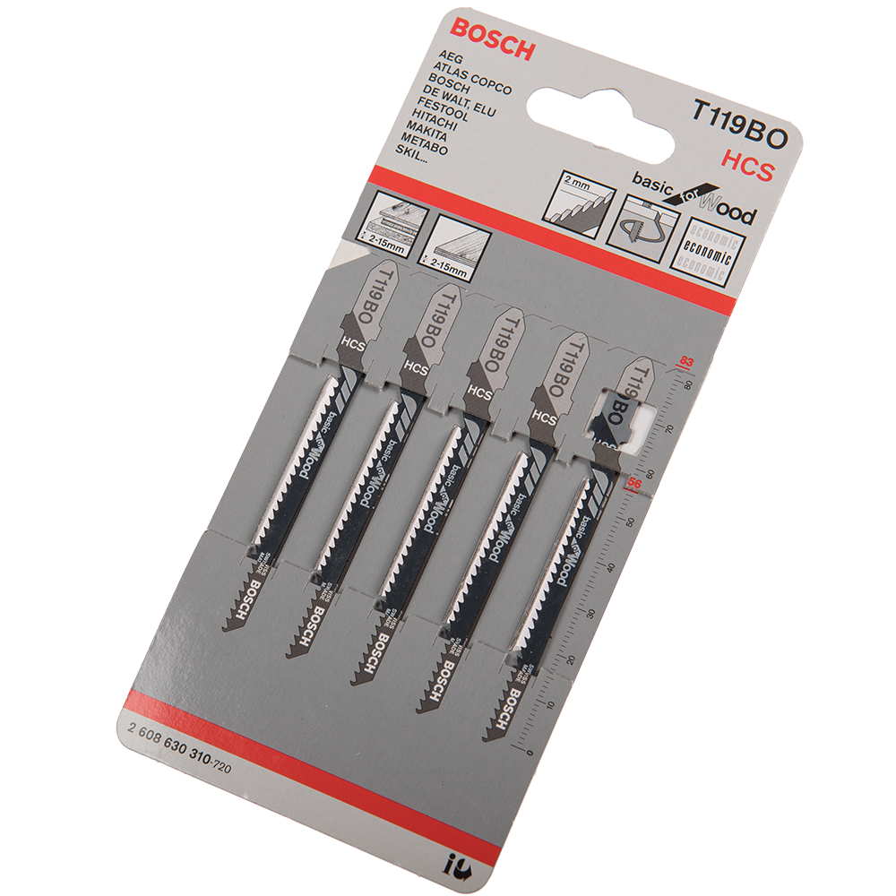 Oferte la Set cinci panze pentru ferastrau vertical pentru lemn, 83 mm, 2 mm