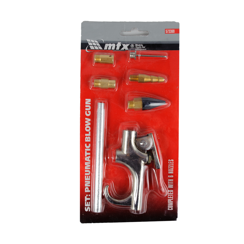 Oferte la Pistol pneumatic de epurare MTX, cu 6 accesorii