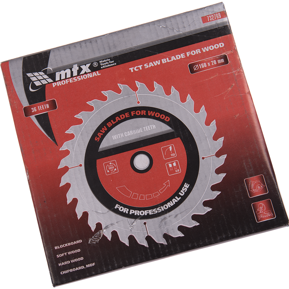 Oferte la Disc pentru lemne, MTX Professional, 36 dinti, 160 х 20 mm