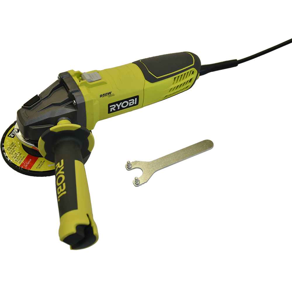 Oferte la Polizor unghiular Ryobi RAG950-S125 , 950W, 125mm