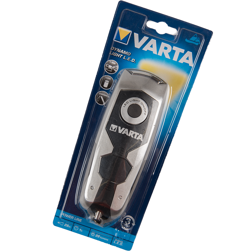 Oferte la Lanterna manivela incarcare mana Varta Dynamo, 48 lm
