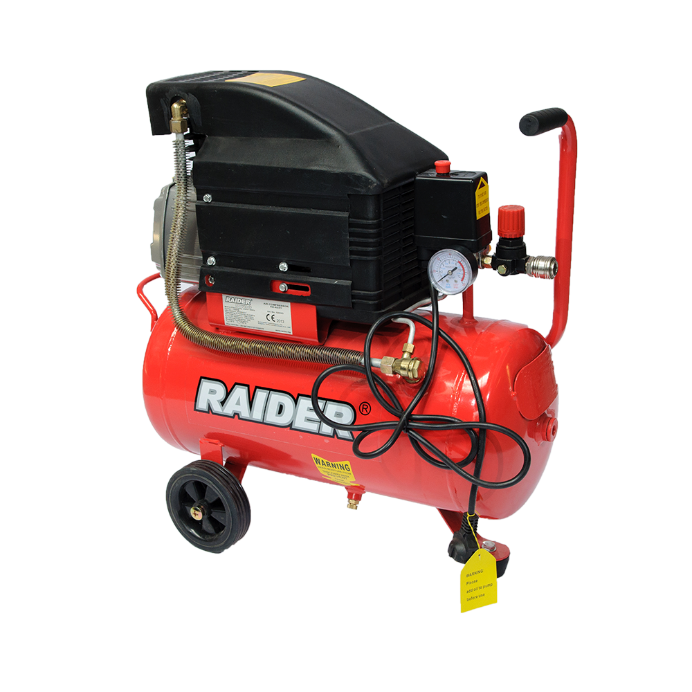 Oferte la Compresor Raider 102103, 1500 W, 8 bar, 24 l