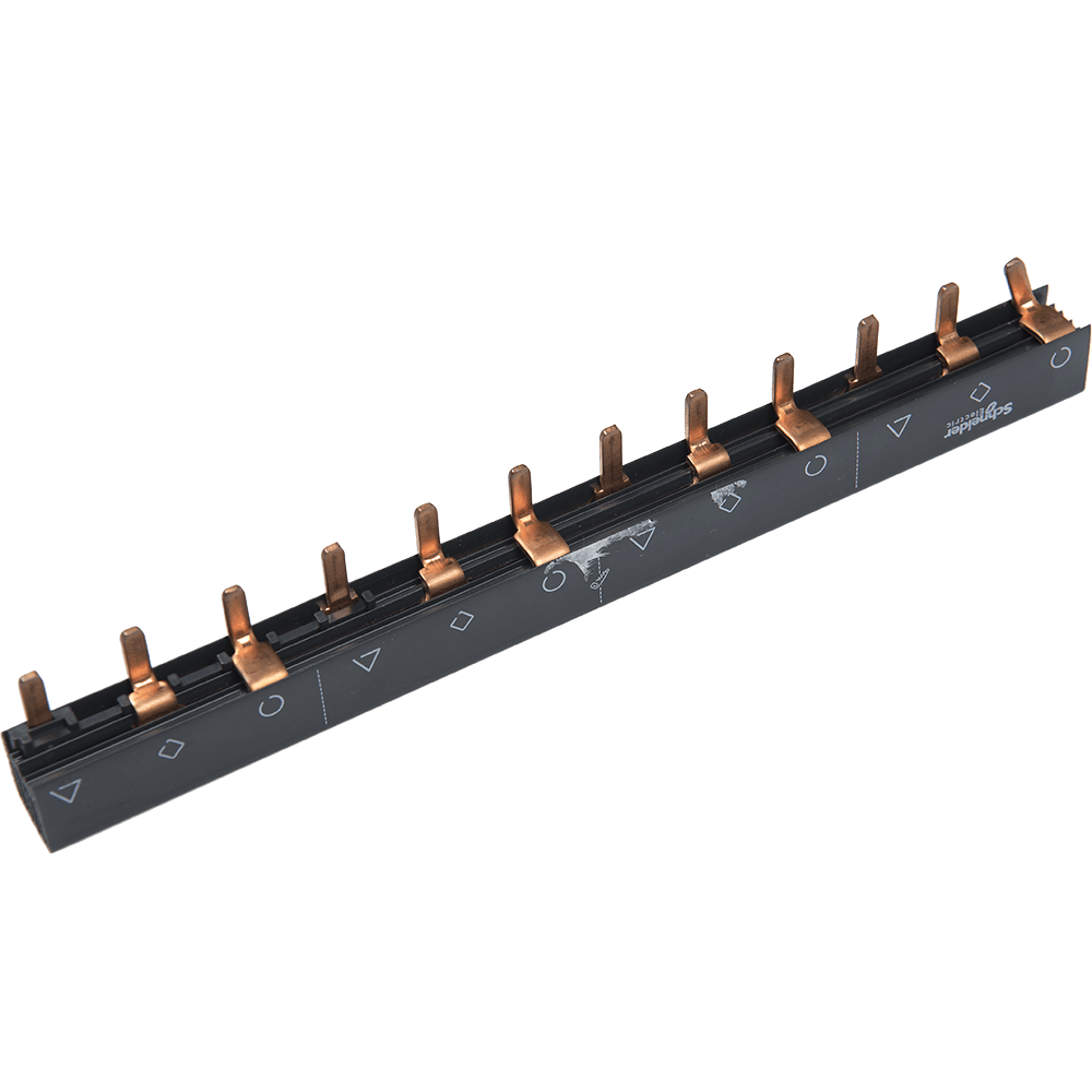 Oferte la Bara colectoare tip pieptene Schneider Electric, 3 L, 12 module, 100A, alb
