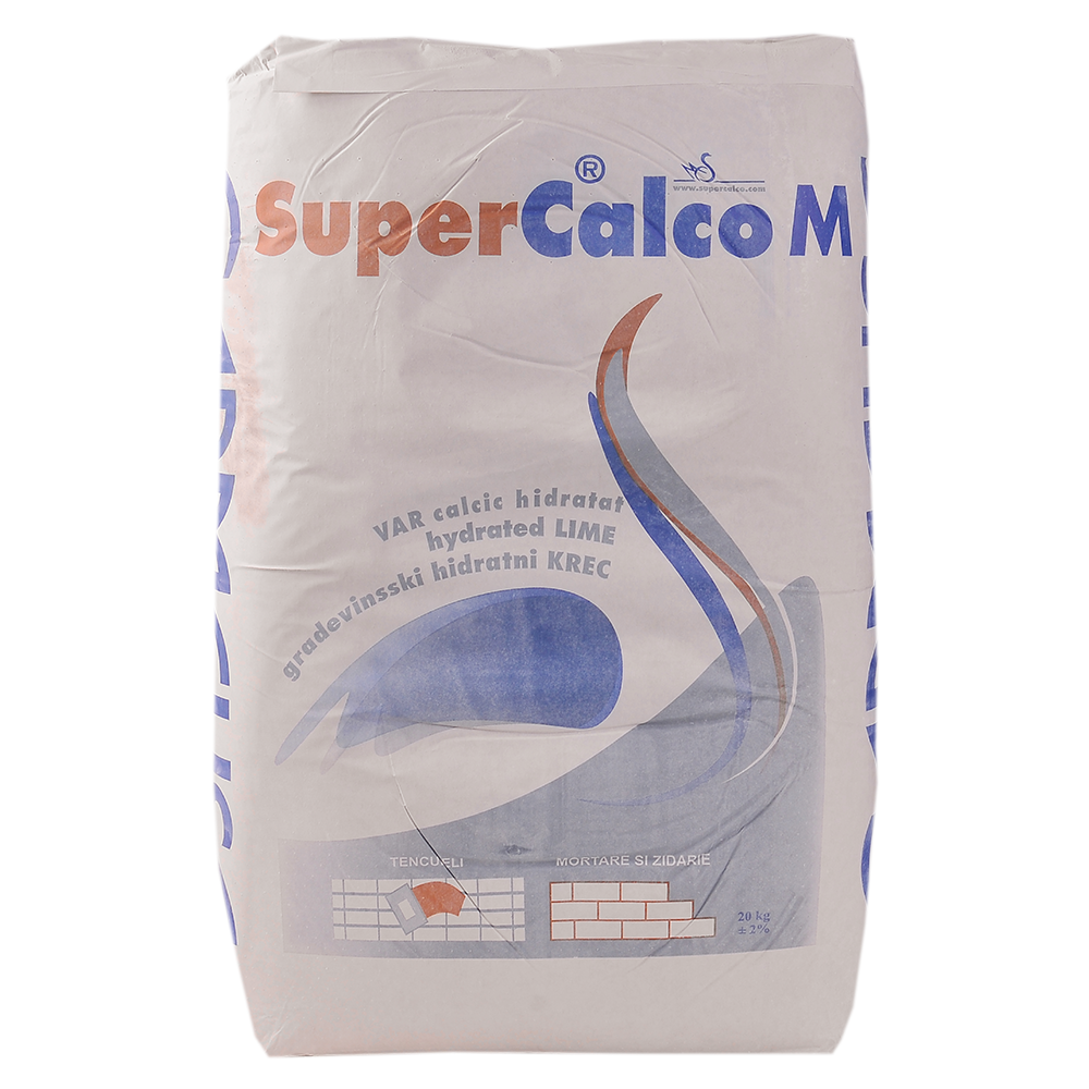 Oferte la Var hidratat pentru mortare si tencuiala Supercalco M, 20 kg