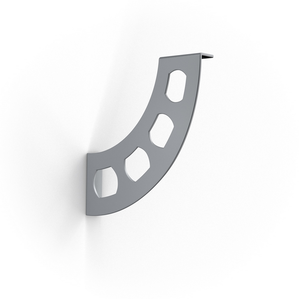Oferte la Consola Boomerang, otel, gri , 180 x 26 x 190 mm