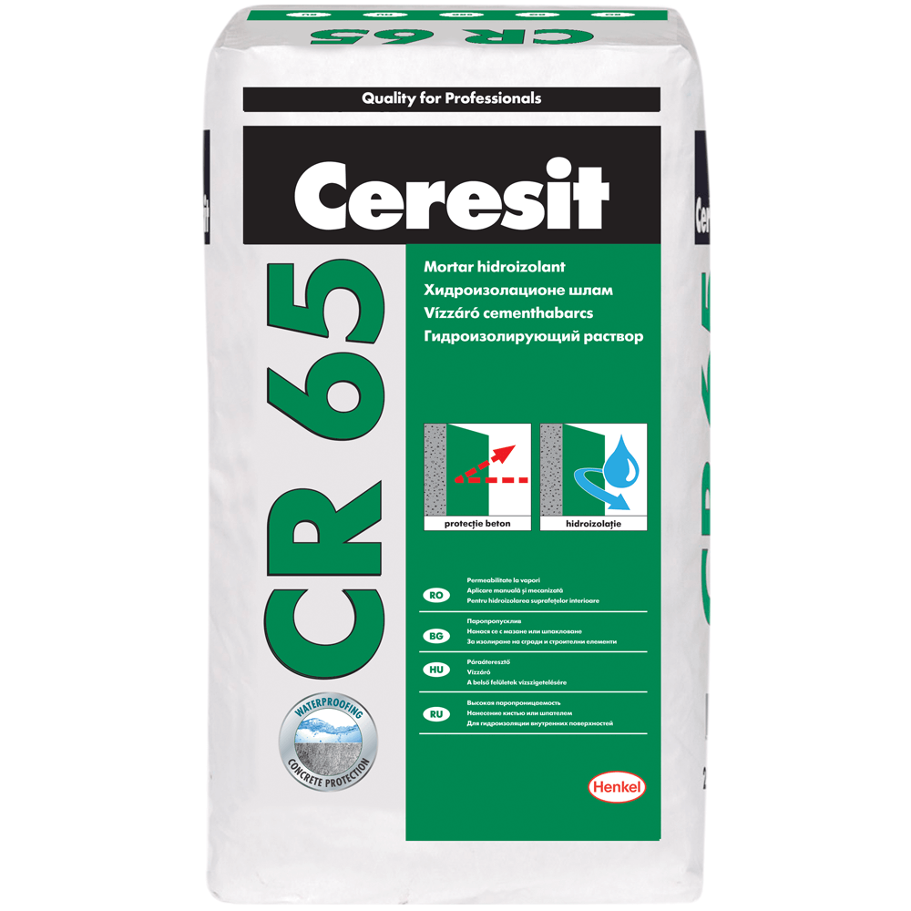 Oferte la Mortar hidroizolant Ceresit CR 65, 25 kg