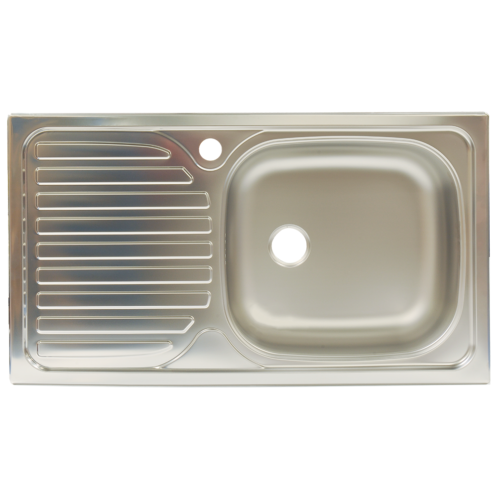 Oferte la Chiuveta bucatarie Doruq 1653, inox, 1 cuva dreapta, 435 x 760 mm