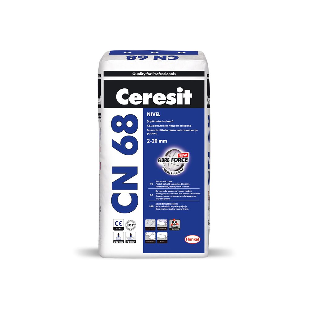 Oferte la Sapa autonivelanta Ceresit CN 68, uz casnic, 25 kg