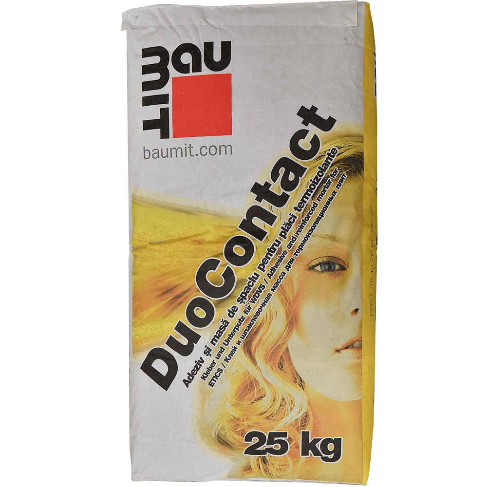 Oferte la Adeziv si masa spaclu pentru placi termoizolante, Baumit DuoContact, interior/exterior, 25 kg
