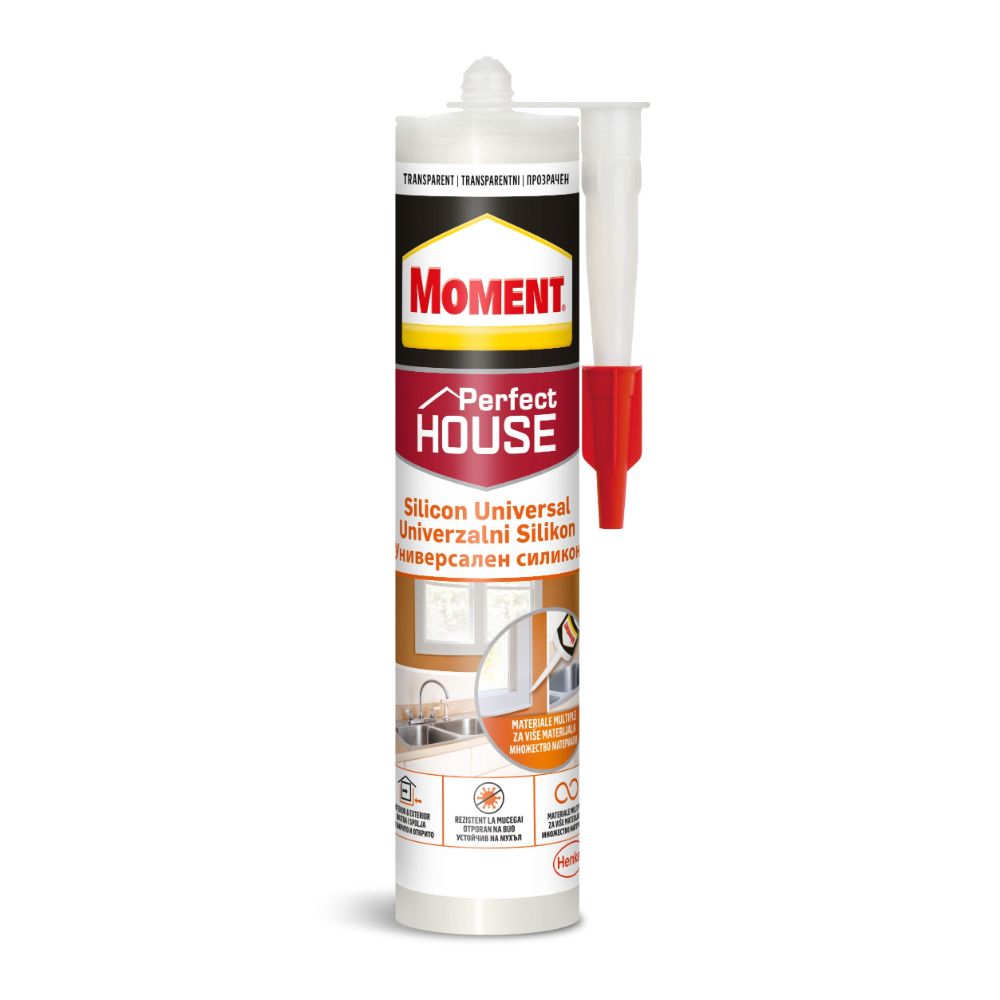Oferte la Silicon universal Moment Case & Constructii, 280 ml, transparent
