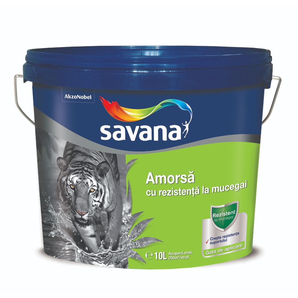 Oferte la Amorsa cu rezistenta la mucegai Savana, interior/exterior, 10 l 